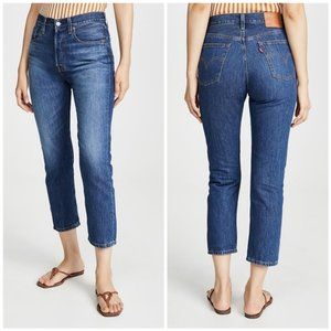 Levi's 501 Ankle Straight Leg Jeans Button Fly 30
